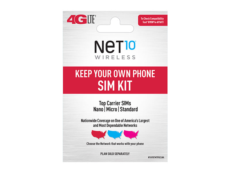 Net10 BYOP SIM kit