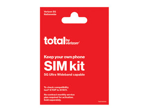 Keep Your Own Phone Sim Kit - Verizon